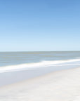Beach abstract with soothing water and sand in Naples, Florida.