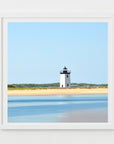 edgartown lighthouse, Martha's Vineyard Harbor photograph