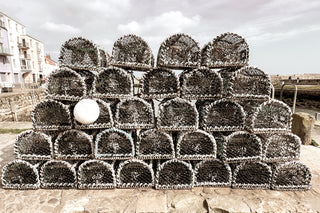 lobster pots, st Andrews, photograph by Sarah Dasco
