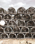 lobster pots, st Andrews, photograph by Sarah Dasco