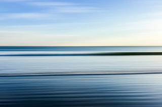 abstract photo of Nantasket Beach, Hull photograph by Sarah Dasco