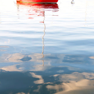 reflecting, hingham harbor photograph by Sarah Dasco