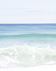 shades of blue - Cape Cod beach photograph by Sarah Dasco