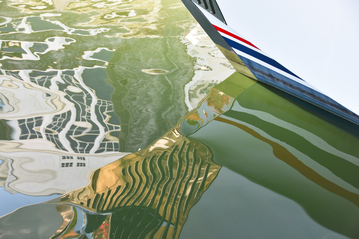 Green Vineyard Reflections