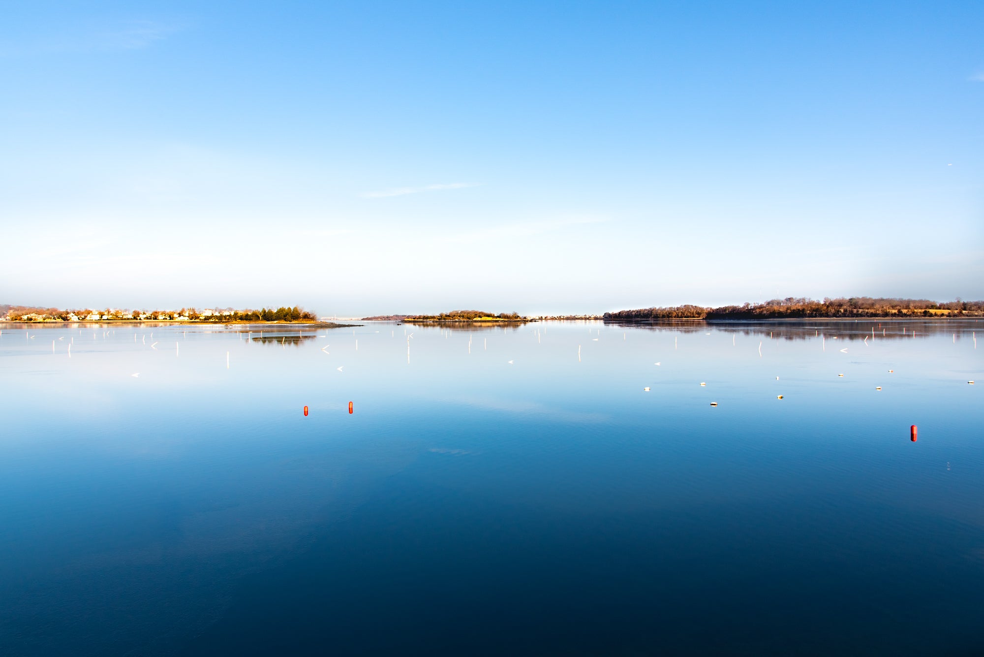 winter in hingham harbor - Photograph