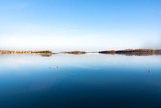 winter in hingham harbor - Photograph