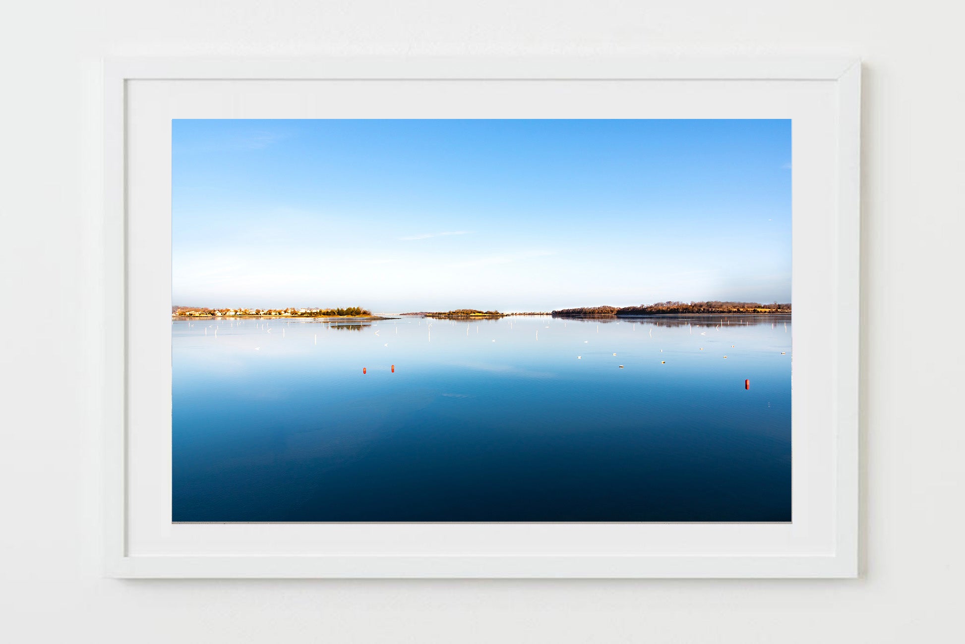 winter in hingham harbor - Photograph