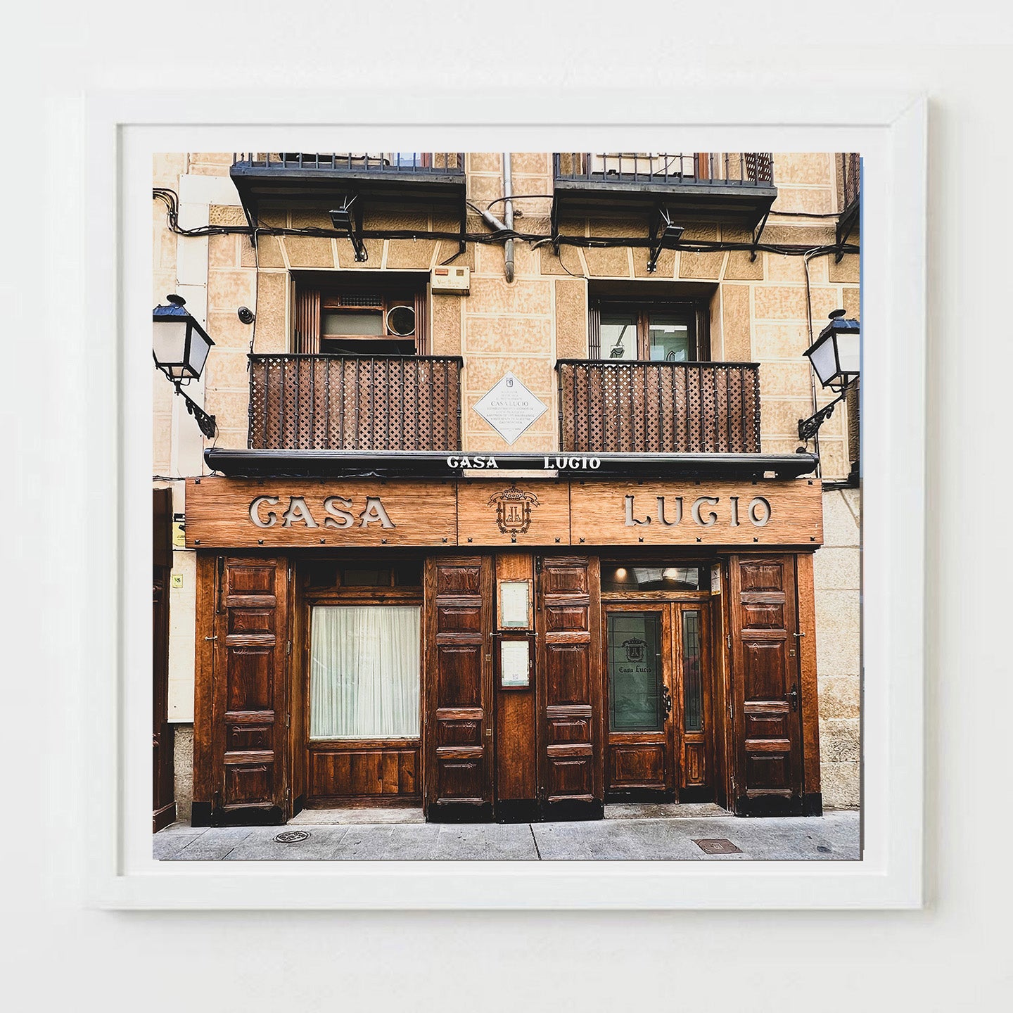 Casa Lucio Madrid, Spain photograph by Sarah Dasco