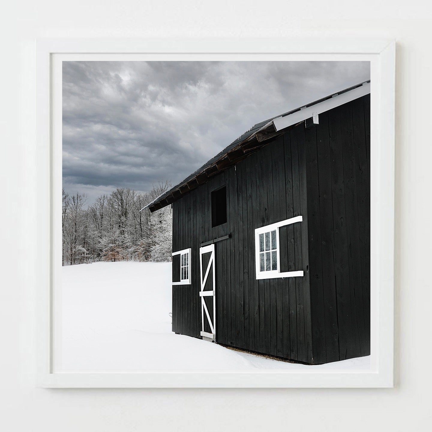 charcoal barn in vermont photograph by Sarah Dasco