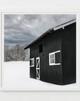 charcoal barn in vermont photograph by Sarah Dasco