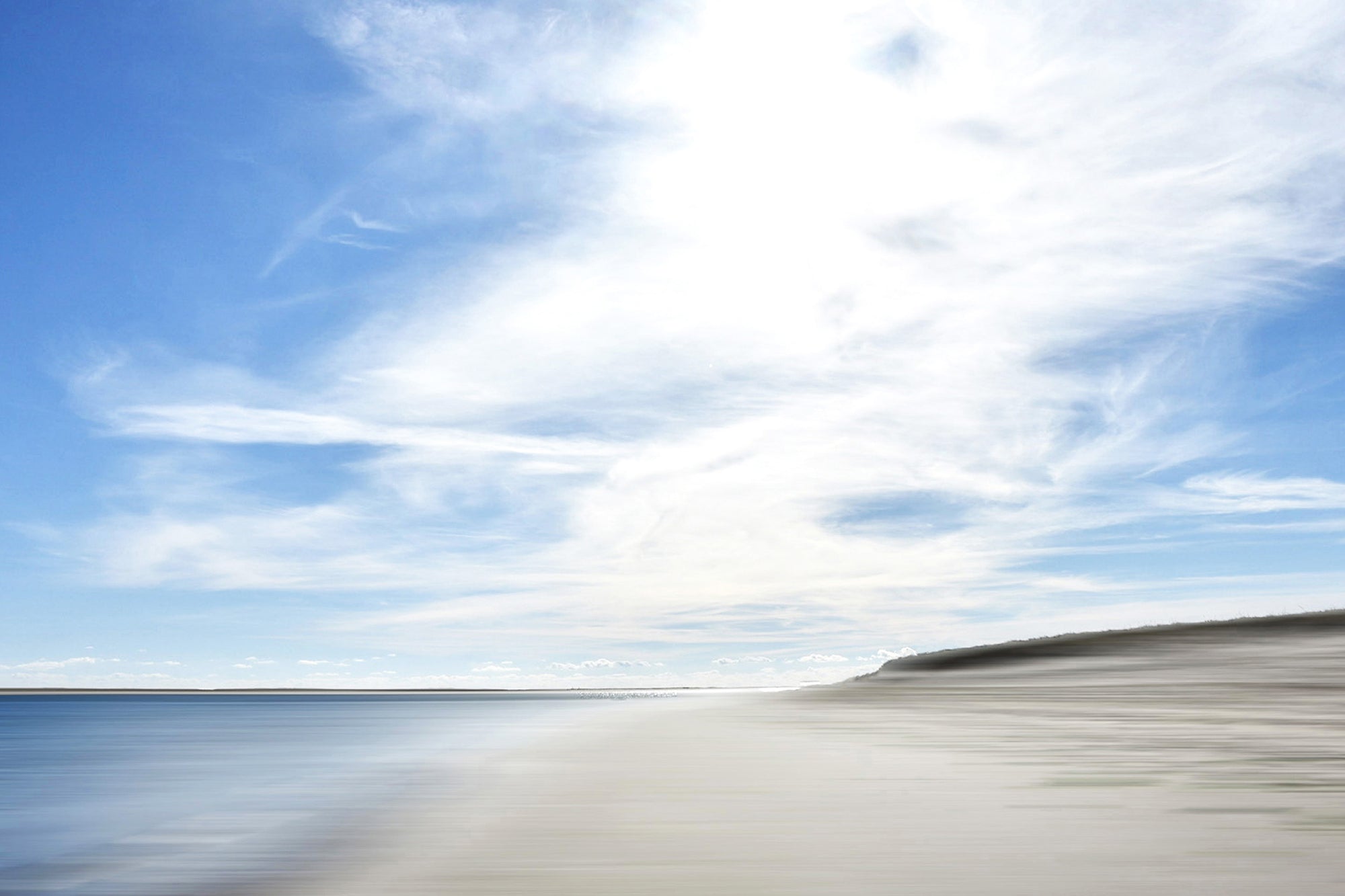 lighthouse beach photograph, chatham, cape cod