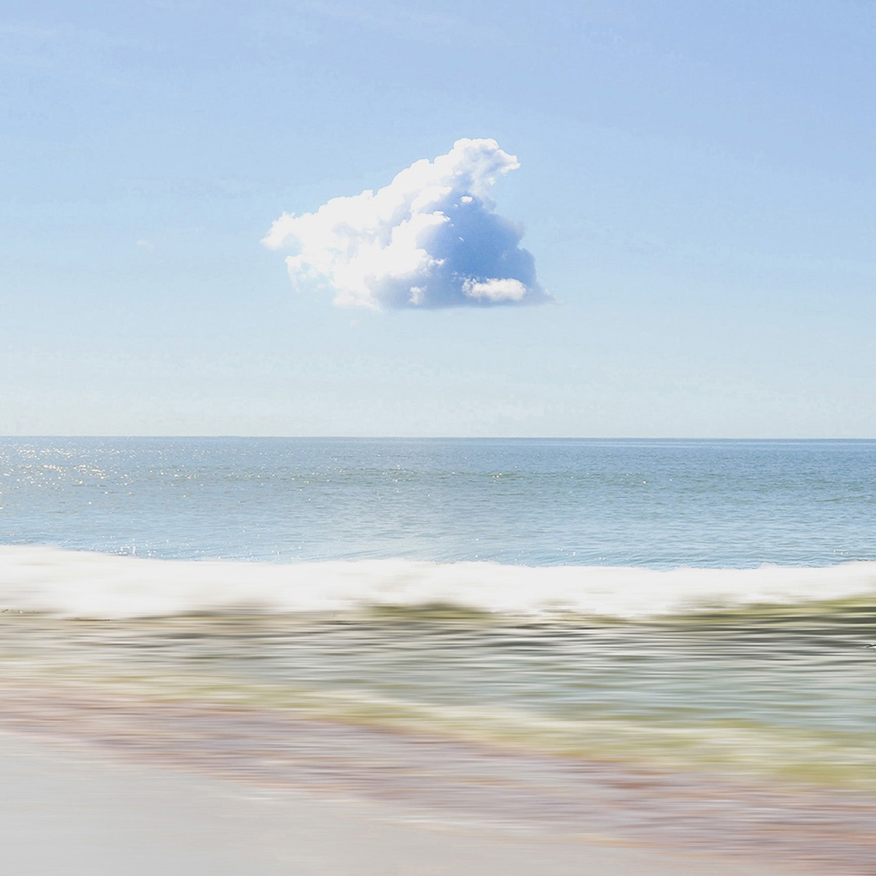 cloud over water photograph by Sarah Dasco