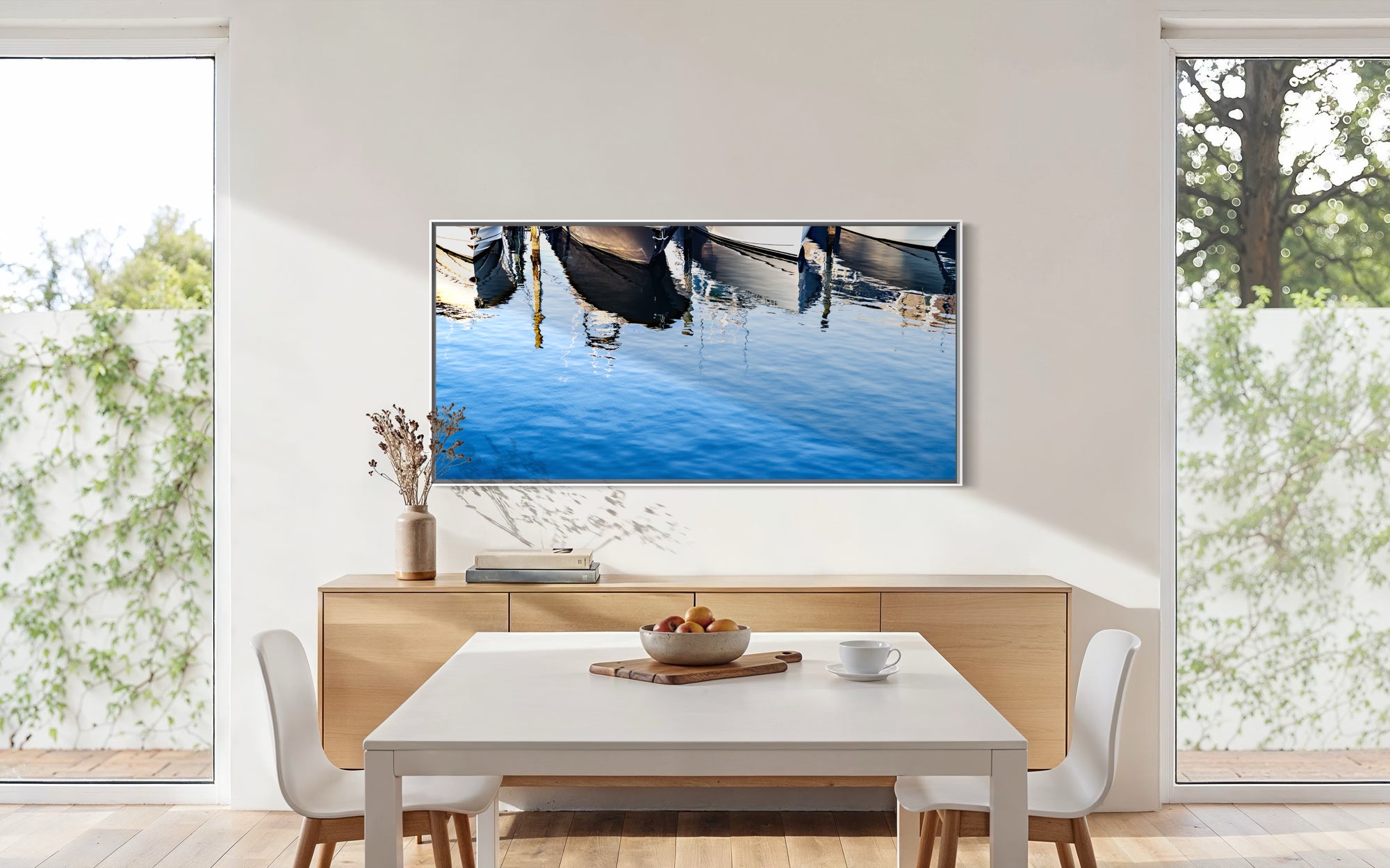Four Boats Afloat