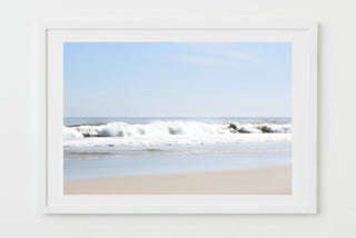 white waves at nauset beach photograph by Sarah Dasco