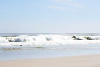 white waves at nauset beach photograph by Sarah Dasco