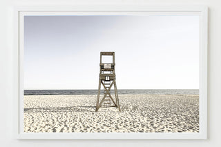 lifeguard #1 on bank street beach photograph by Sarah Dasco