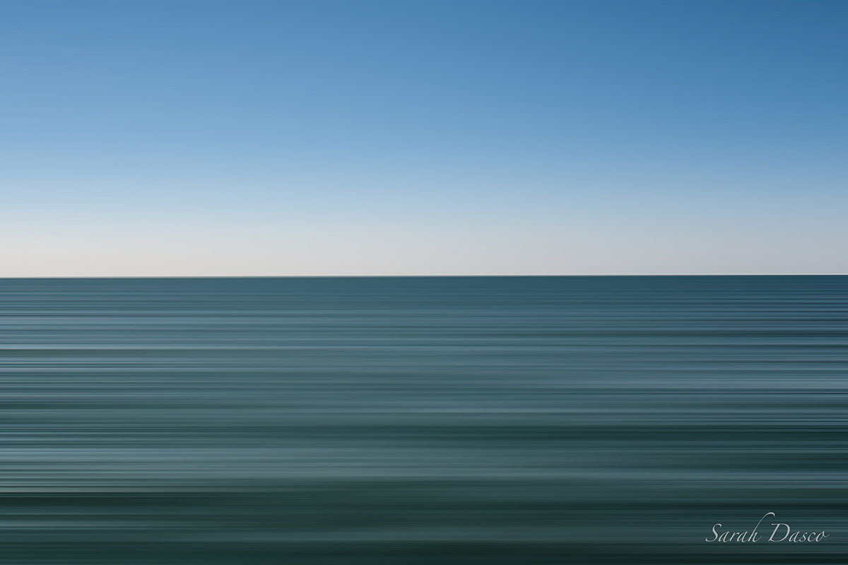 sea and sky, limited edition photograph by Sarah Dasco