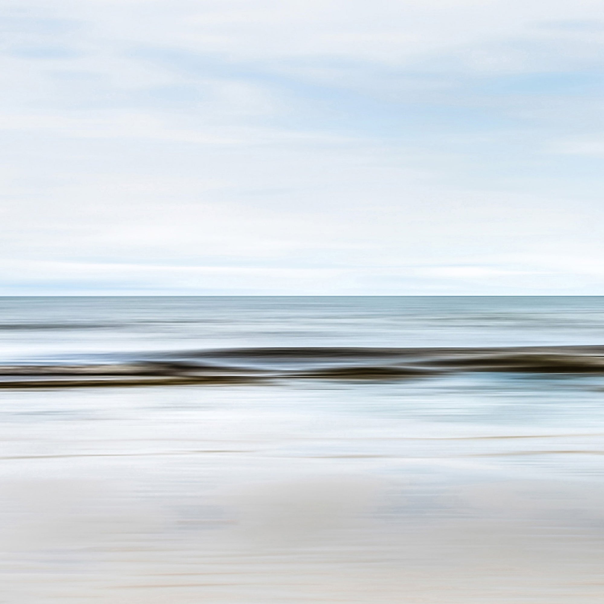 grey waters - beach and ocean photograph, Harwich Port - Cape Cod