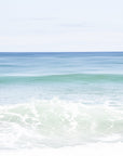 shades of blue - Cape Cod beach photograph by Sarah Dasco