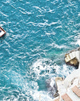 sun worshippers, photograph  - Amalfi Coast