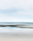 grey waters - beach and ocean photograph, Harwich Port - Cape Cod