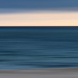 cool skies - Nantucket Sound beach photograph by Sarah Dasco