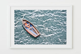 la barca - red boat from hotel Santa Caterina on the Amalfi Coast