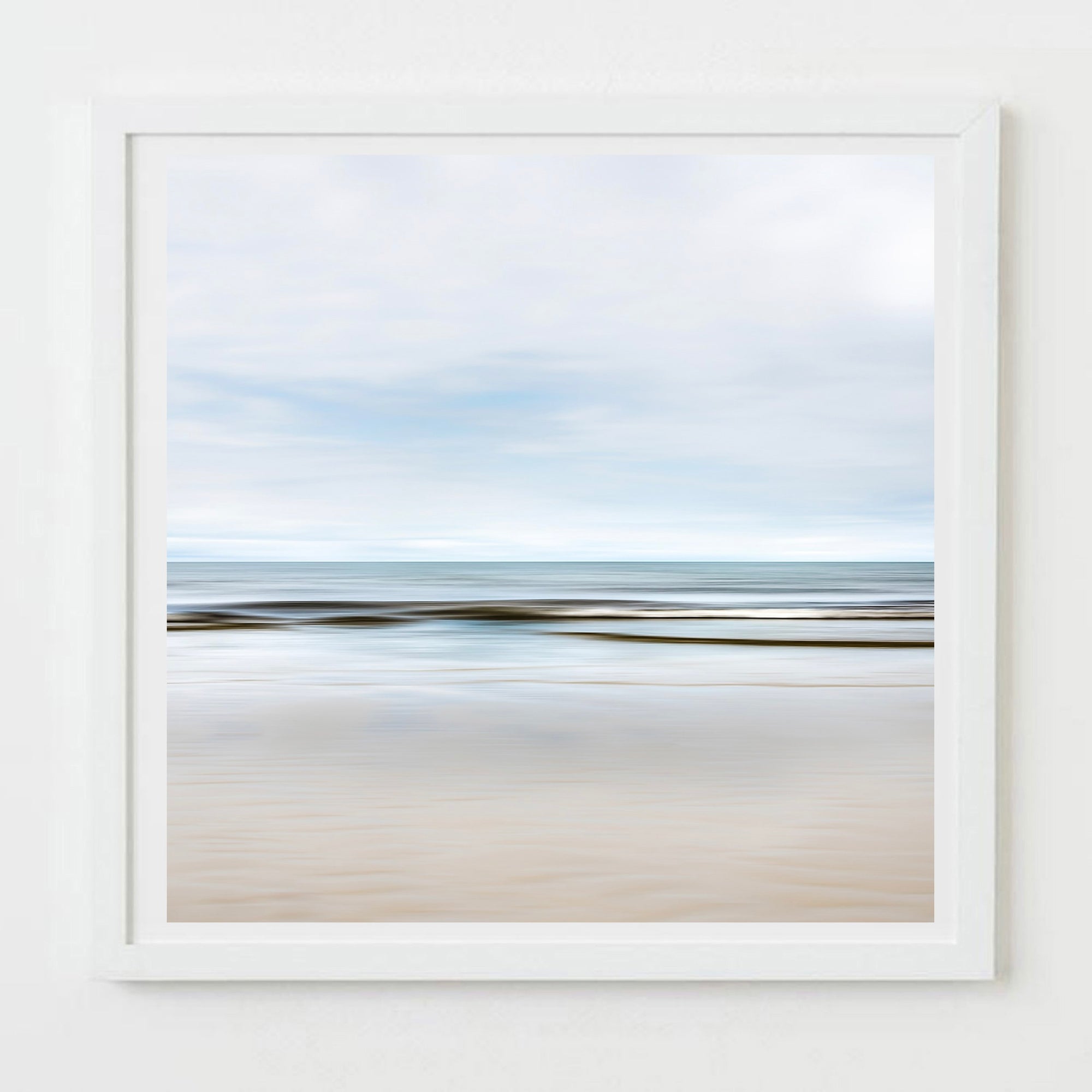 grey waters - beach and ocean photograph, Harwich Port - Cape Cod