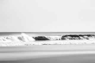 nauset beach waves b+w, Cape Cod photograph